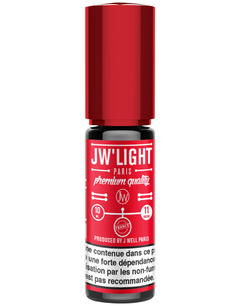 JWell Montelimar - JW'light Red light 10ml - Fruits rouges Grenadine