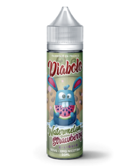 JWell Montélimar - E-liquide Diabolo 50ml Pastèque Fraise 
