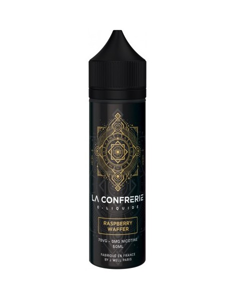 JWell Montélimar - E-liquide Framboise Gaufrette 50ml - La Confrérie