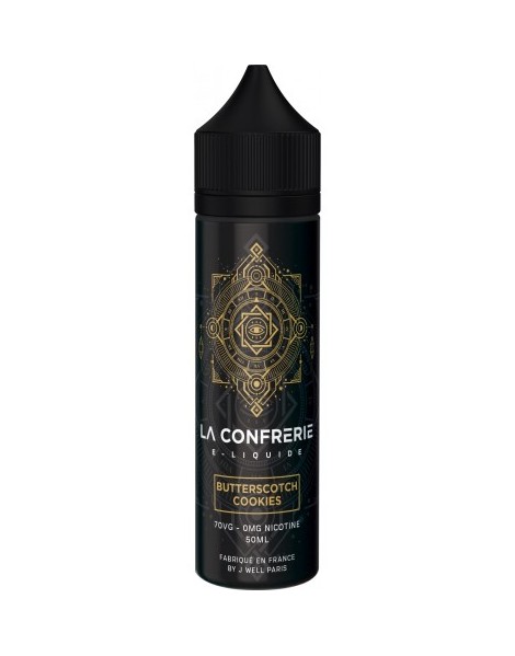 JWell Montélimar - E-liquide-50ml Butterscotch Cookie