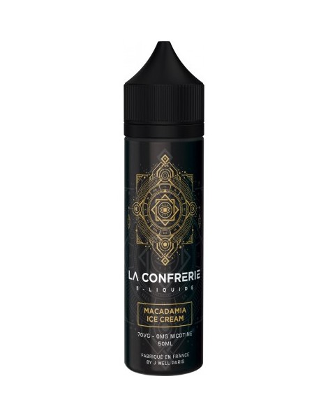 JWell Montélimar - E-liquide Ice Cream  Macadamia 50ml - La Confrérie
