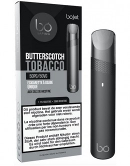 JWell Montélimar - E-cigarette jetable Bo Jet - Saveur Butterscotch