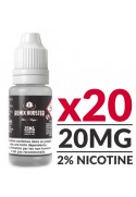 Pack 20 Boosters Nicotine 10ml Remix Juice