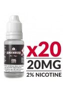 Pack 20 Boosters Nicotine 10ml X-Bar