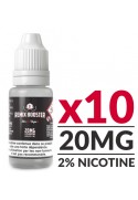 Pack 10 Boosters Nicotine 10ml
