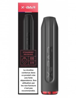 JWell Montélimar - Vape Pen X BAR Strawberry Milshake 2ml