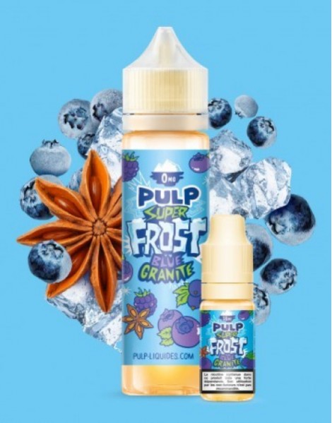 JWell Montélimar - E-liquide Pulp Blue Granité Super Frost - 60ml