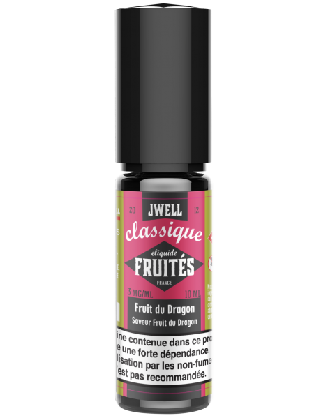 JWell Montélimar - E-liquide Fruit du Dragon 10ml
