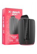X Bar Box 4000 Puffs - Milkshake Fraise