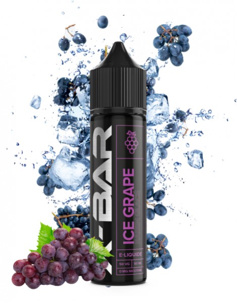 JWell Montelimar - E Liquide Ice Grappe 50ml - X Bar