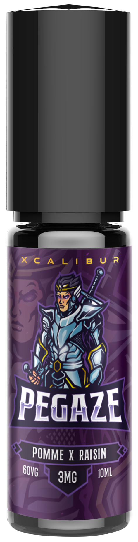 E-liquide Pegaze Xcalibur 10ml Pomme Raisin - Montlimar E-liquide Pegaze Xcalibur 10ml Pomme Raisin - Montlimar