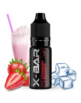 JWell Montélimar - Eliquide Sel de Nicotine X Bar 10ml - Strawberry Milkshake