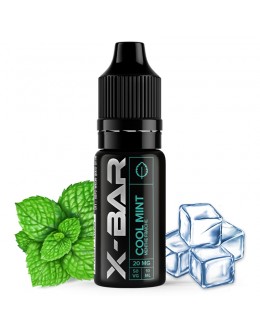 JWell Montélimar - E-liquide Sel de Nicotine 10ml X Bar - Saveur Cool Mint