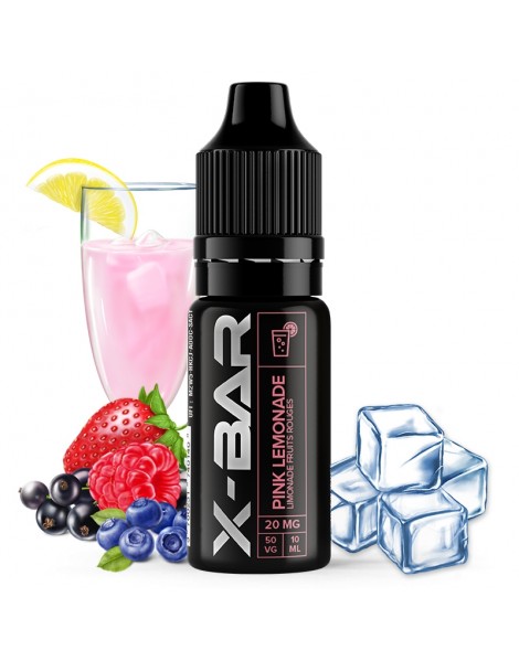 JWell Montélimar - Eliquide Sel de Nicotine X Bar 10ml - Pink Limonade
