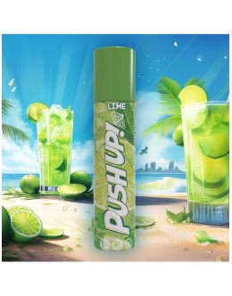 JWell Montélimar - E-liquide Citron vert glacé 50ml Push Up Vape Maker