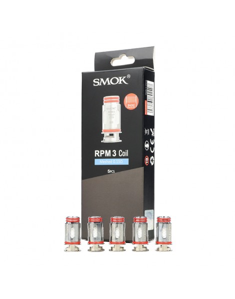 JWell Montélimar - Résistances RPM3 Mesh Smok x 5