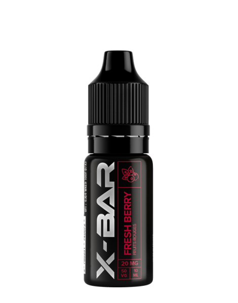 JWell Montélimar - E-liquide Sel de Nicotine X Bar 10ml - Fresh Berry