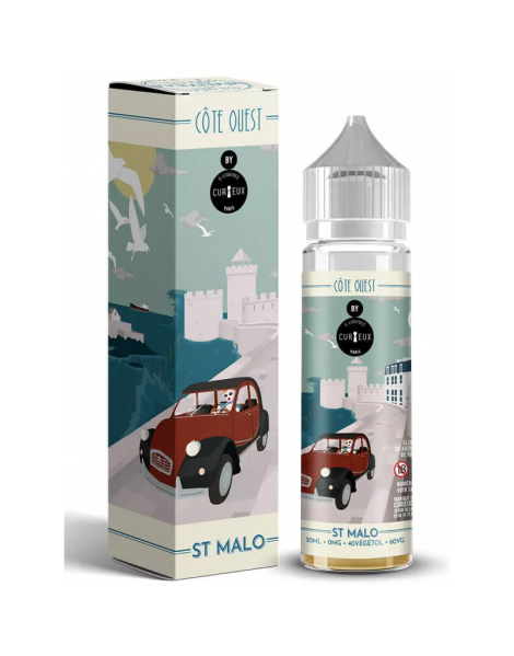 JWell Montélimar - E-liquide Saint Malo 50ml Curieux