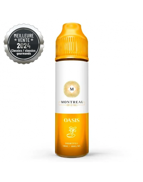 JWell Montélimar - E-liquide Oasis 50ml Montreal
