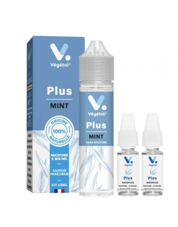JWell Montélima - E-liquide Plus Mint Végétol 60ml