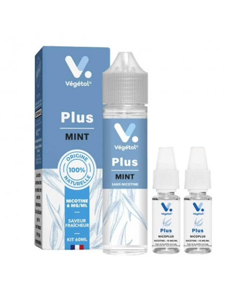 JWell Montélima - E-liquide Plus Mint Végétol 60ml