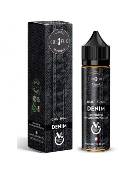JWell Montélimar - E-liquide Denim 50ml  Curieux Gamme Classic