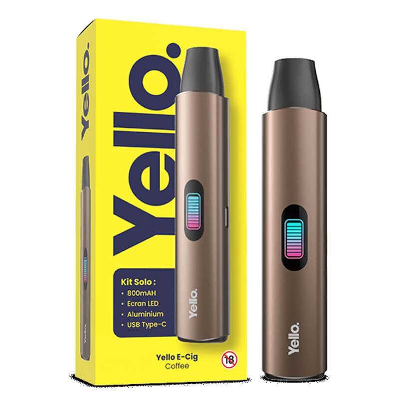 elfbar nachfüll pod läuft aus Kit Solo Yello 800mAh Ecran Led
