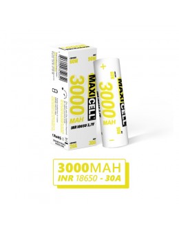 JWell Montélimar - Accu MAXICEL INR MPV 18650 3000mAh-30A