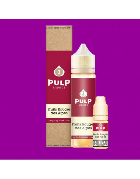 JWell Montélimar - E-liquide Pulp Fruits rouges des Alpes
