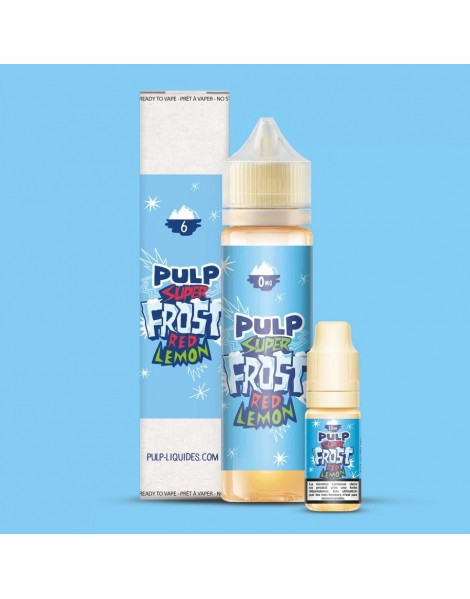 JWell Montélimar - E-liquide Pulp Super Frost Red Lemon