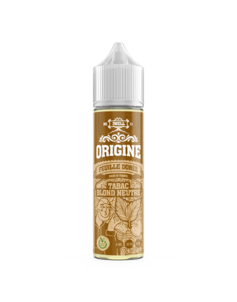 JWell Montélimar - E-liquide Feuille Dorée Blond Classic 50ml Origine
