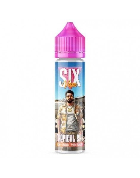 JWell Montélimar - E-liquide Tropical Sky 50ml Six by Levest