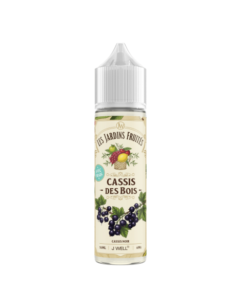 JWell Montélimar - E-liquide Cassis des Bois 50ml - Les Jardins Fruités