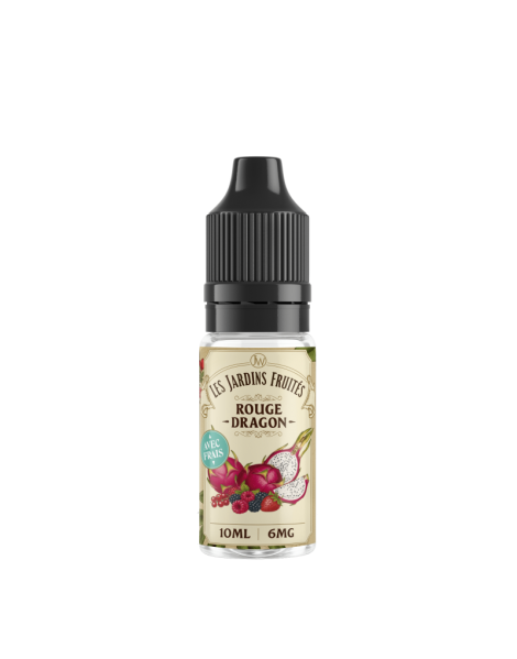 JWell Montélimar - E-liquide Rouge Dragon 10ml - Les Jardins Fruités