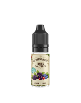 JWell Montélimar - E-liquide -Baies Sauvages 10ml - Les Jardins Fruités