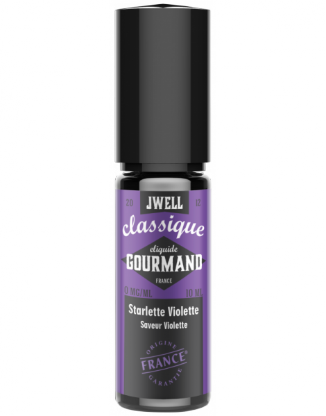 JWell Montélimar - E-liquide Violette 10ml - Saveur Gourmande