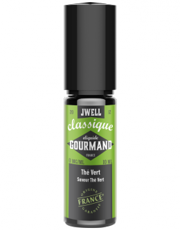 JWell Montélimar - E-Liquide Thé Vert 10ml - Sensation garantie