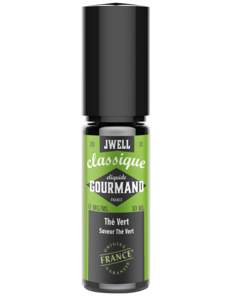 JWell Montélimar - Eliquide Thé Vert 10ml - Sensation garantie